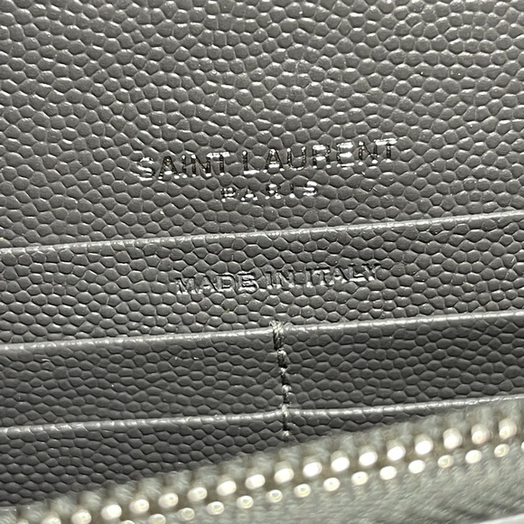 SAINT LAURENT MONOGRAM ENVELOPE WALLET - Picture 4 of 14